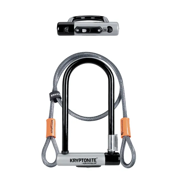 Lucchetto Kryptonite U-LOCK KRYPTOLOK STANDARD con cavo
